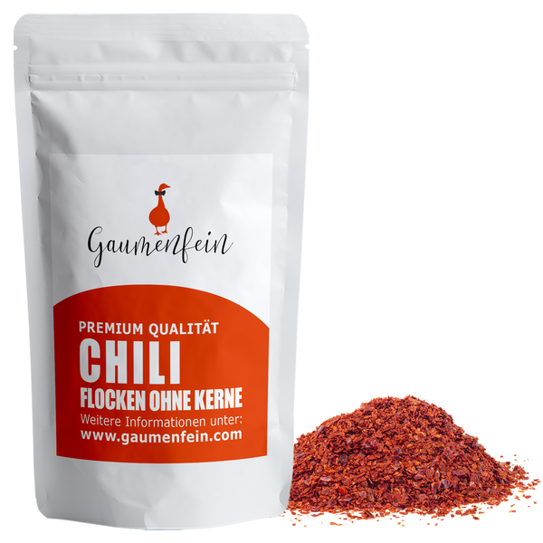 Chili Flocken Geschrotet (grob zerkleinert) ohne Kerne