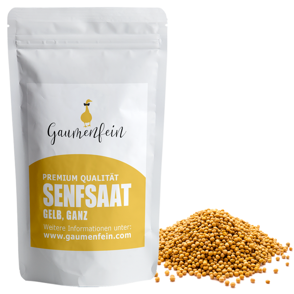 Senfsaat Gelb Ganz